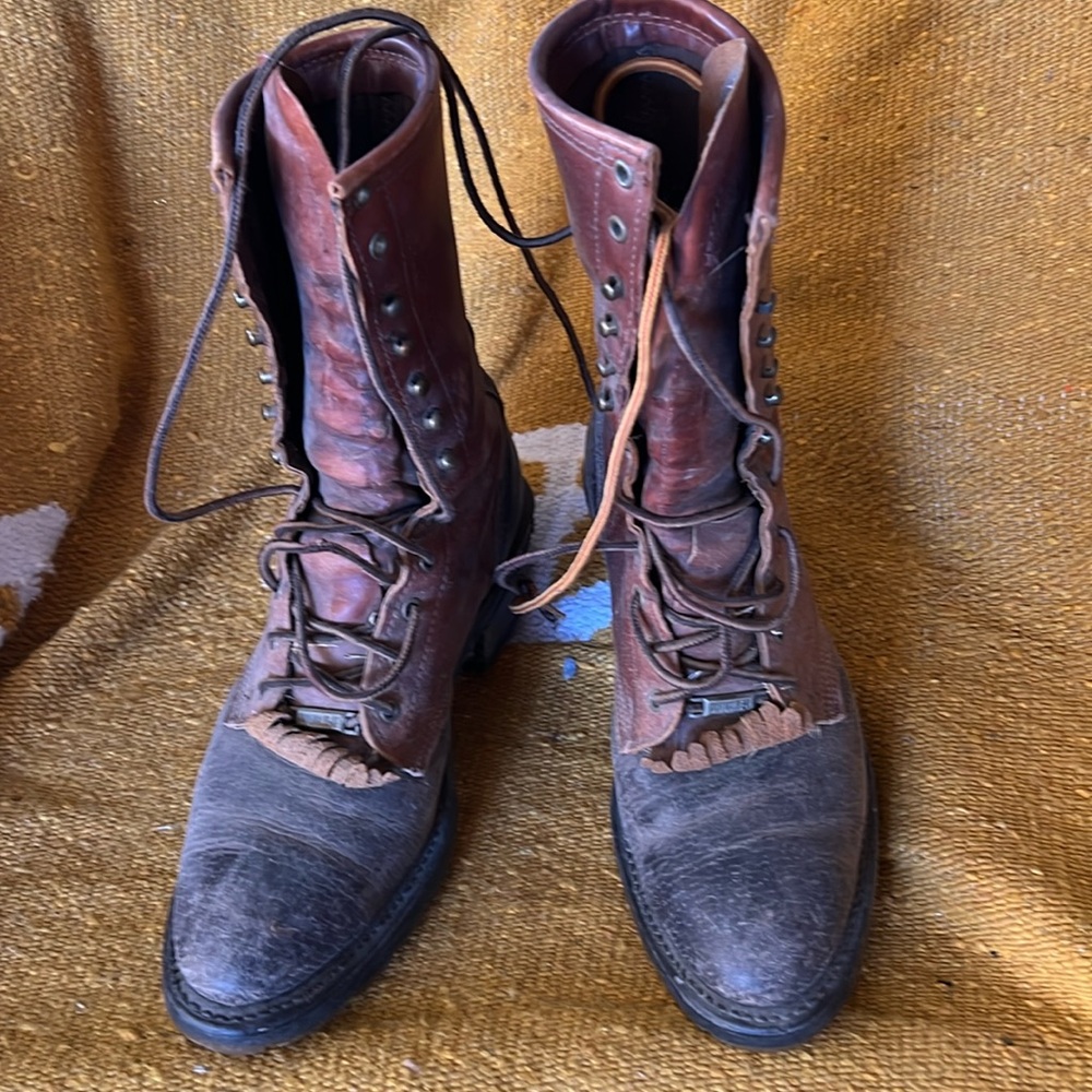 Double H lacer boot